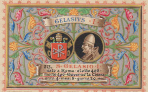 Папа Геласий, който слага началото на празника на влюбените - 14 февруари