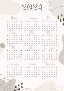 календари 2024, свали календар, отпечатай вкъщи, безплатни календари, календар за стена, годишен календар 2024